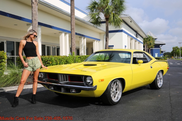 Used 1973 Plymouth Cuda 340 Six Pack pistol Grip Shift for sale $56,000 at Muscle Cars for Sale Inc. in Fort Myers FL