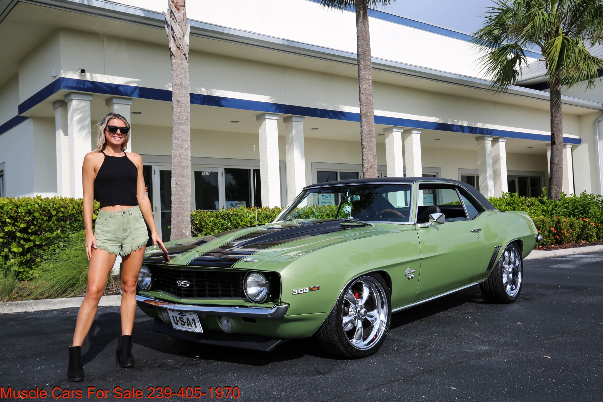 Used 1969 Chevrolet Camaro SS V8 Auto for sale Sold at Muscle Cars for Sale Inc. in Fort Myers FL 33912 2