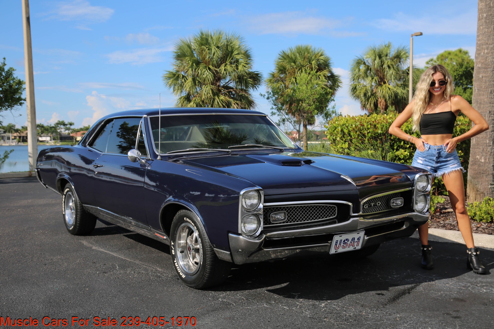 Used 1967 Pontiac GTO 400 Manual AC for sale Sold at Muscle Cars for Sale Inc. in Fort Myers FL 33912 5