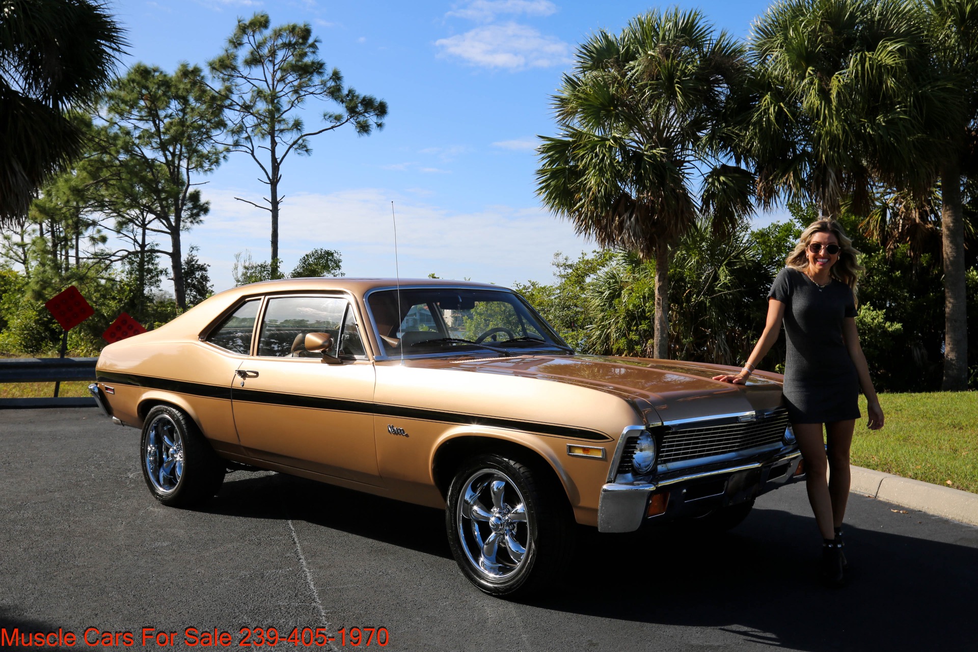 Used 1971 Chevrolet Nova V8 Auto for sale $25,500 at Muscle Cars for Sale Inc. in Fort Myers FL 33912 7