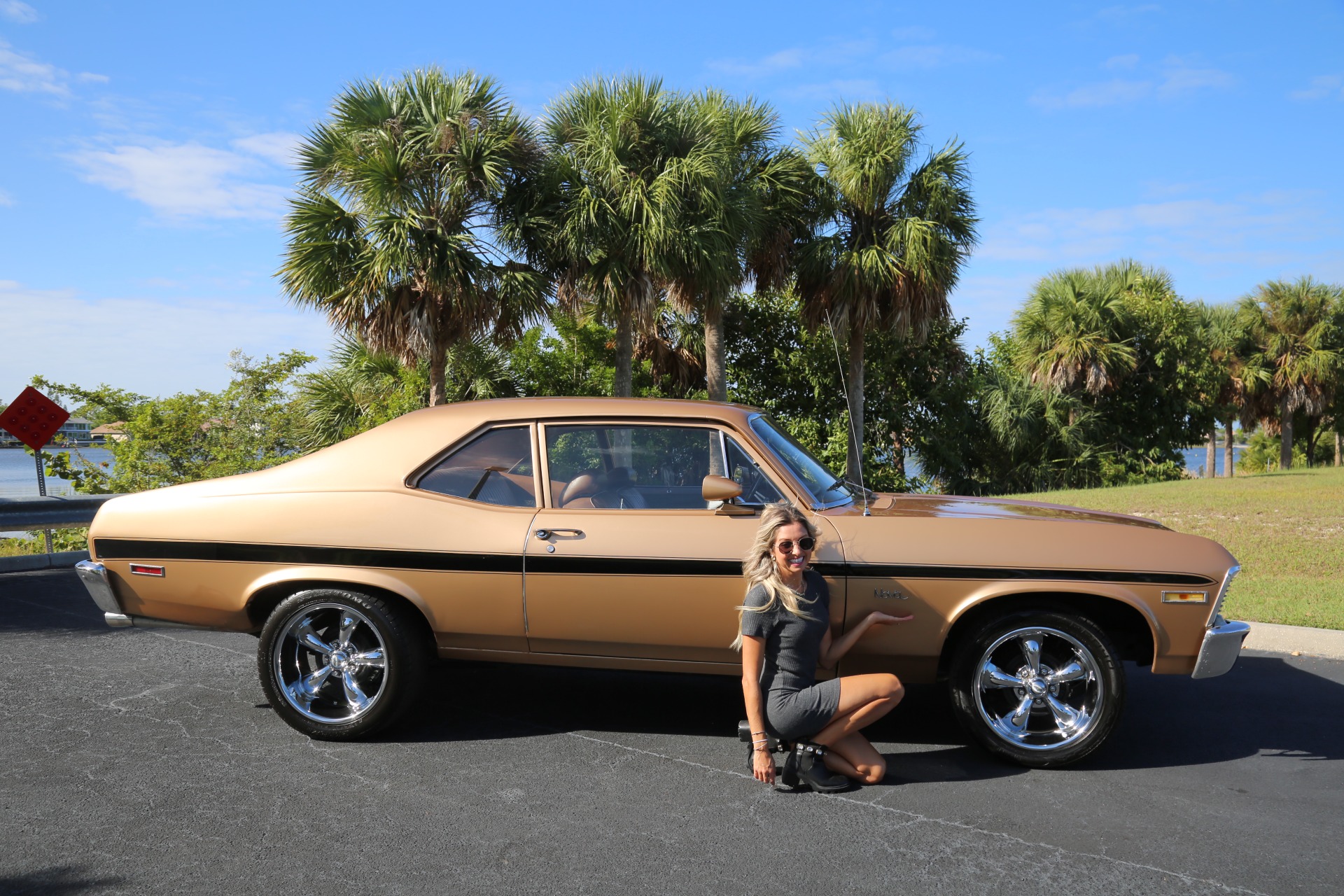 Used 1971 Chevrolet Nova V8 Auto for sale $25,500 at Muscle Cars for Sale Inc. in Fort Myers FL 33912 1