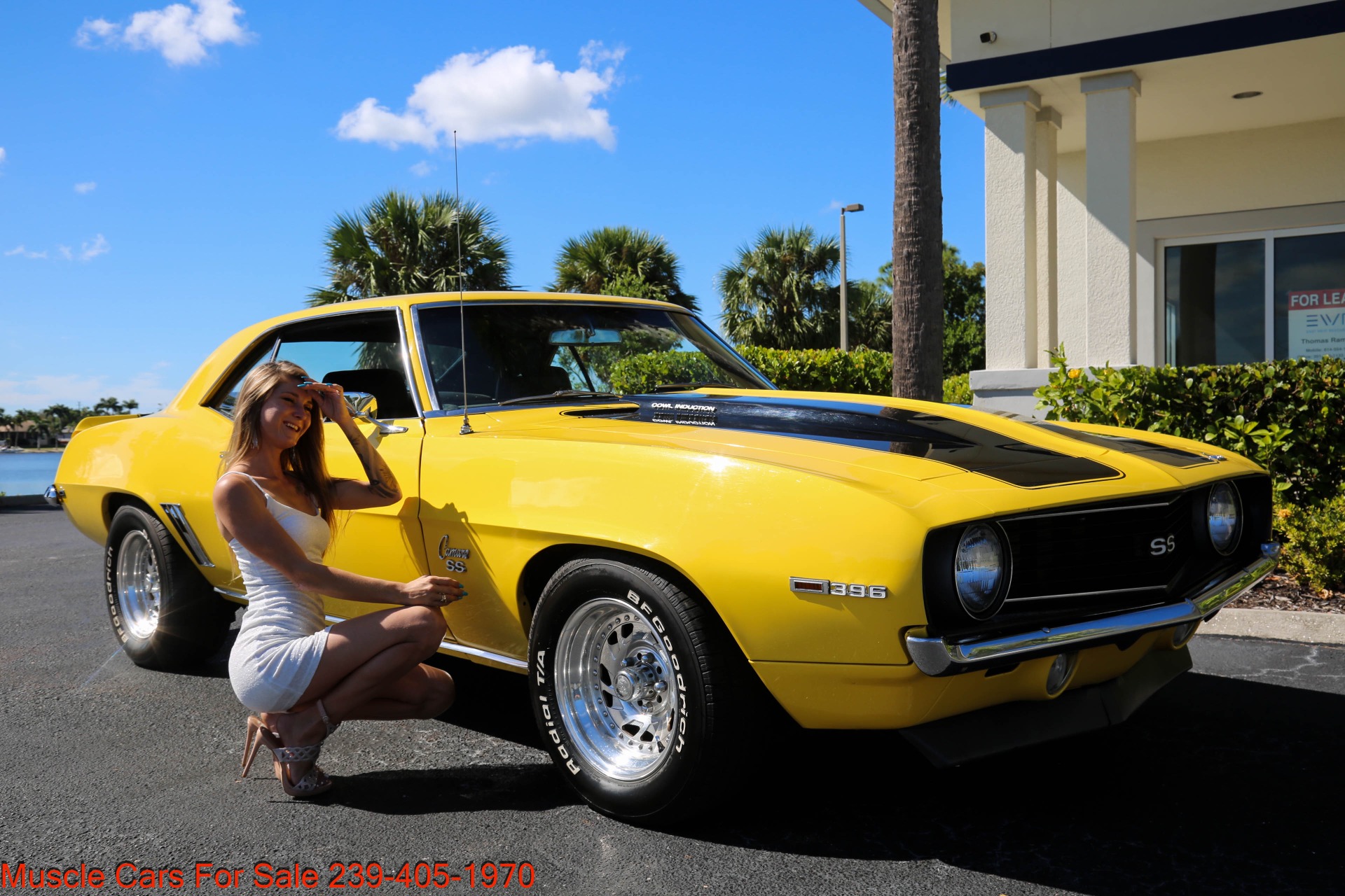 Used 1969 Chevrolet Camaro SS 396 4 speed for sale $55,000 at Muscle Cars for Sale Inc. in Fort Myers FL 33912 4