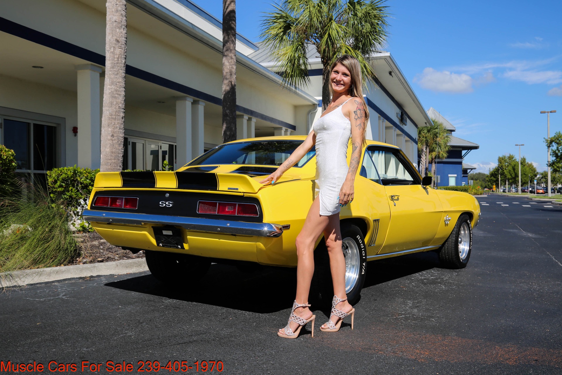 Used 1969 Chevrolet Camaro SS 396 4 speed for sale $55,000 at Muscle Cars for Sale Inc. in Fort Myers FL 33912 7
