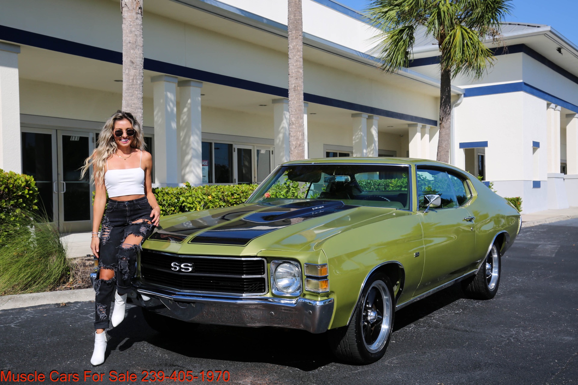 Used 1971 Chevrolet Chevelle SS Super Sport for sale $33,500 at Muscle Cars for Sale Inc. in Fort Myers FL 33912 4