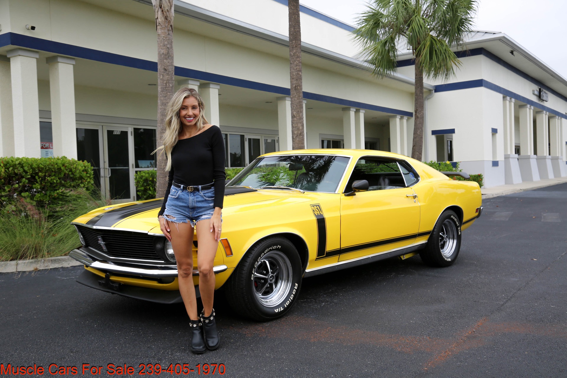 Used 1970 Ford Mustang Fastback 351 4 speed auto for sale $43,500 at Muscle Cars for Sale Inc. in Fort Myers FL 33912 1