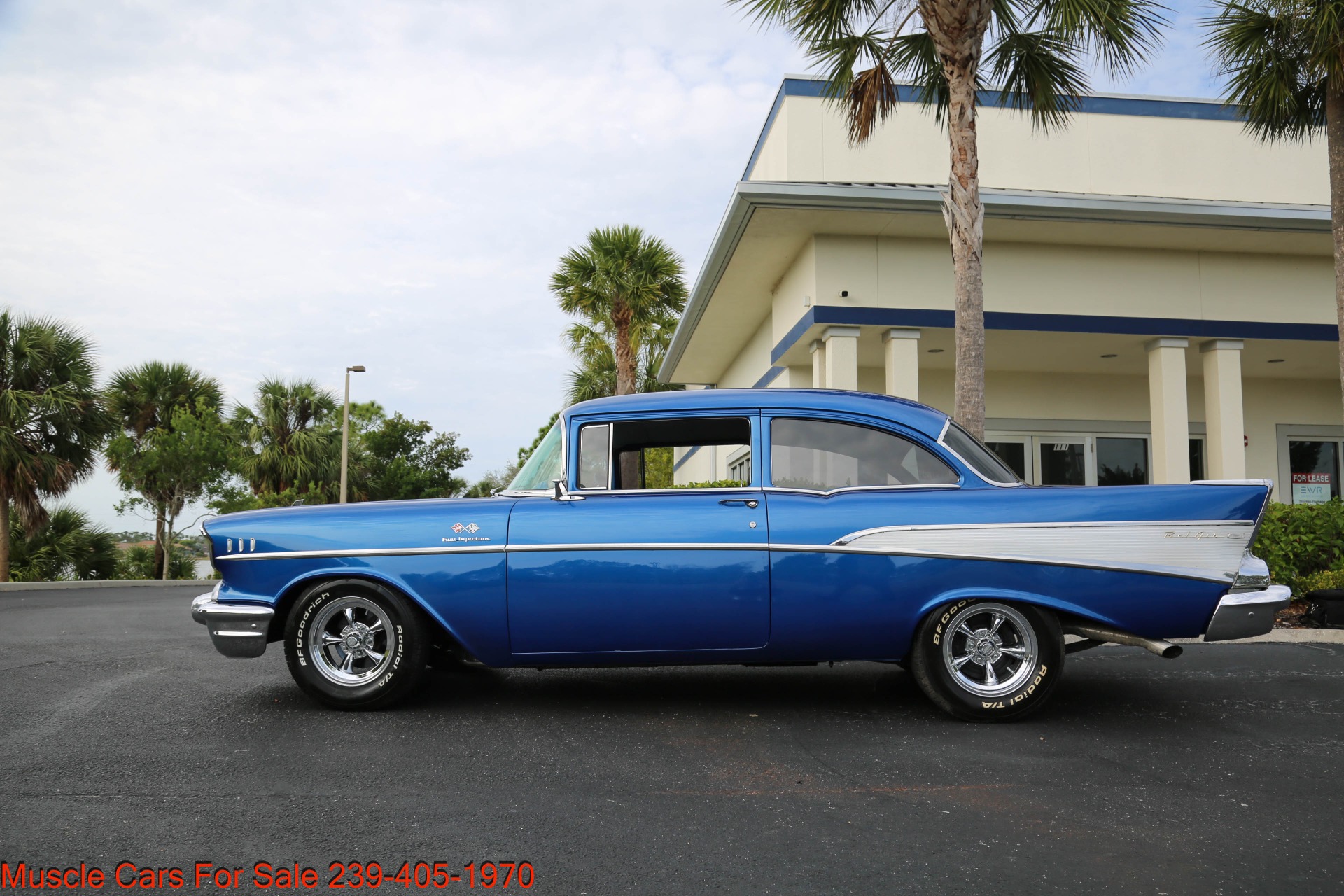 Used 1957 Chevrolet Belair Belair Trimed for sale Sold at Muscle Cars for Sale Inc. in Fort Myers FL 33912 2
