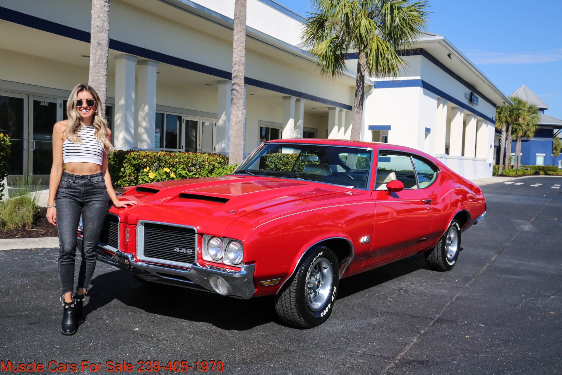Used 1971 Oldsmobile Cutlass 442 for sale Sold at Muscle Cars for Sale Inc. in Fort Myers FL 33912 1