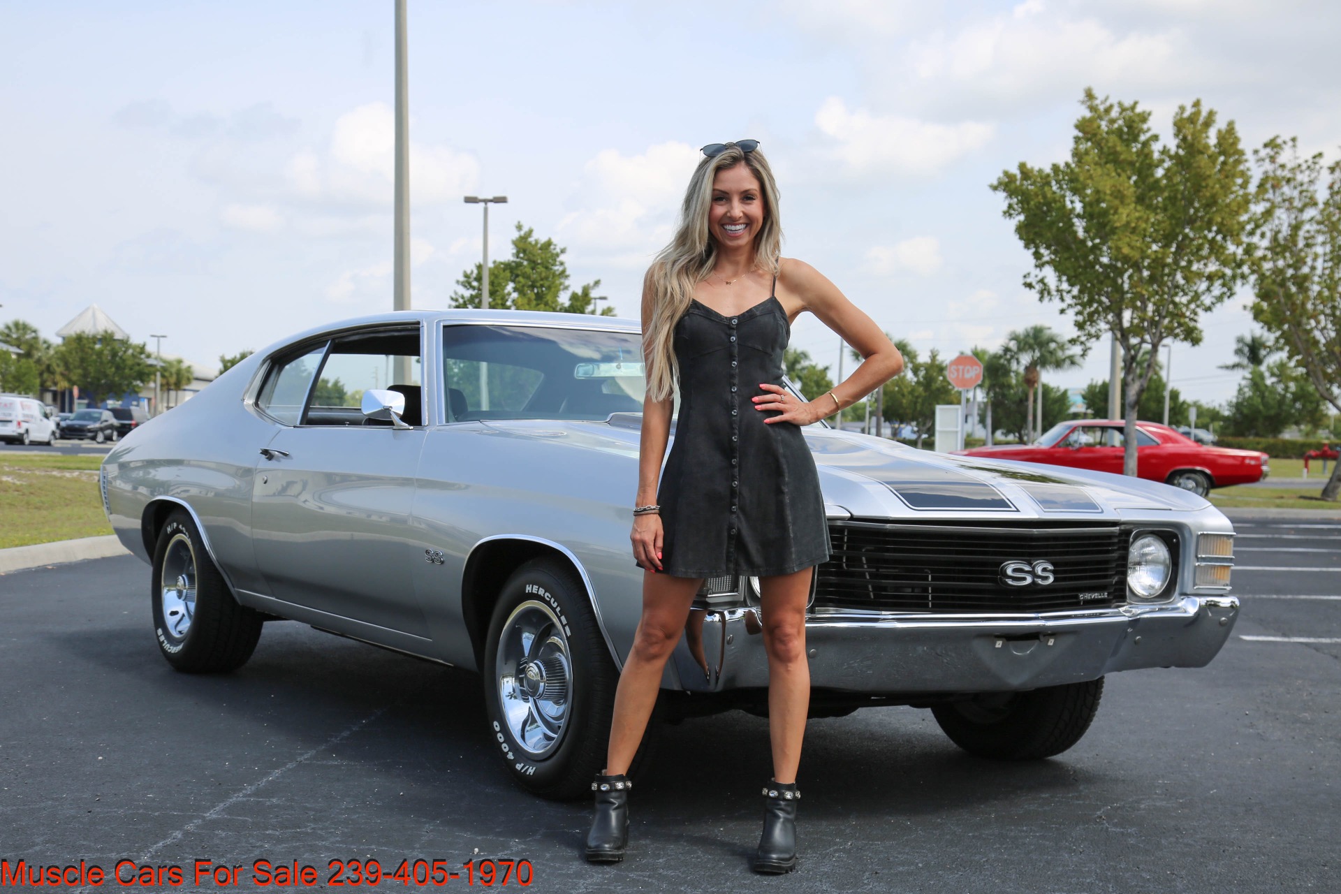 Used 1972 Chevrolet Chevelle V8 4 Speed Auto for sale Sold at Muscle Cars for Sale Inc. in Fort Myers FL 33912 2