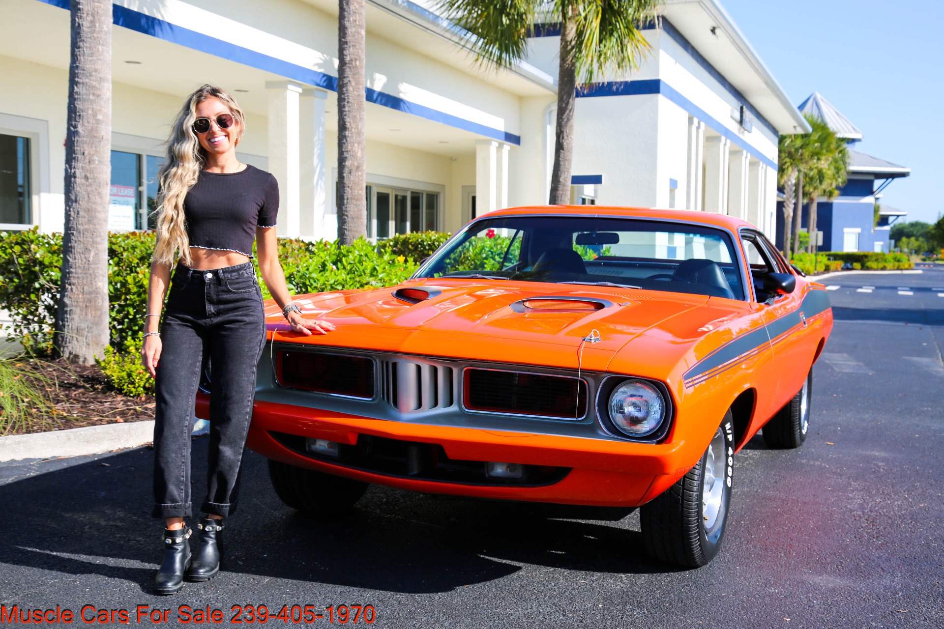 Used 1974 Plymouth Barracuda Cuda for sale Sold at Muscle Cars for Sale Inc. in Fort Myers FL 33912 2