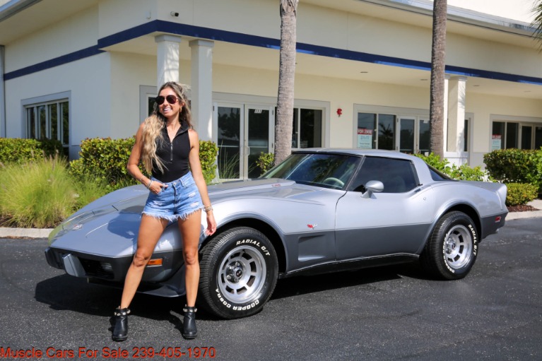 Used 1978 Chevrolet Corvette L-82 Silver Anniversary Edition for sale $19,900 at Muscle Cars for Sale Inc. in Fort Myers FL