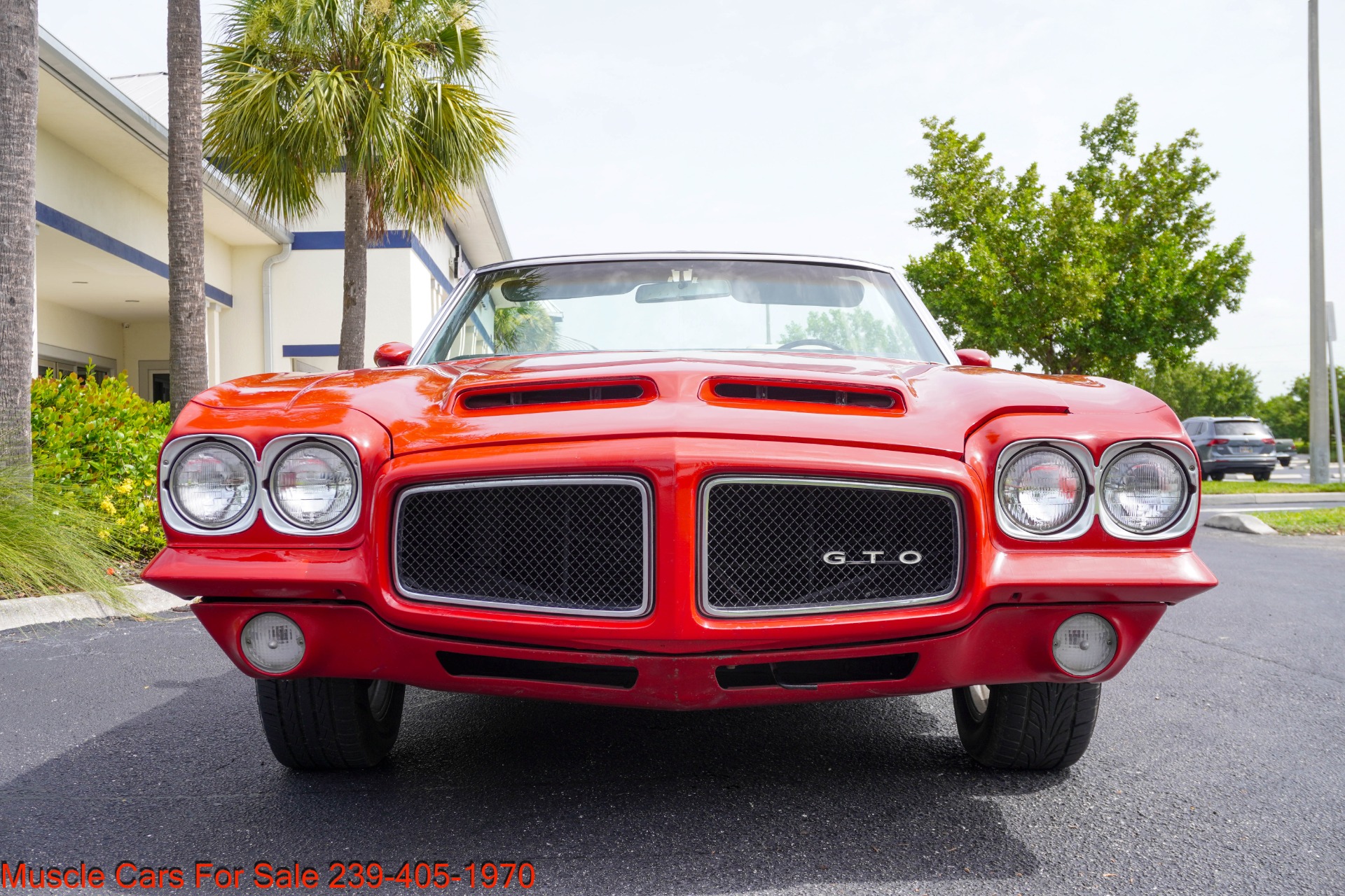 Used 1971 Pontiac Lemans Lehmans Sport Convertible GTO trimed for sale Sold at Muscle Cars for Sale Inc. in Fort Myers FL 33912 3