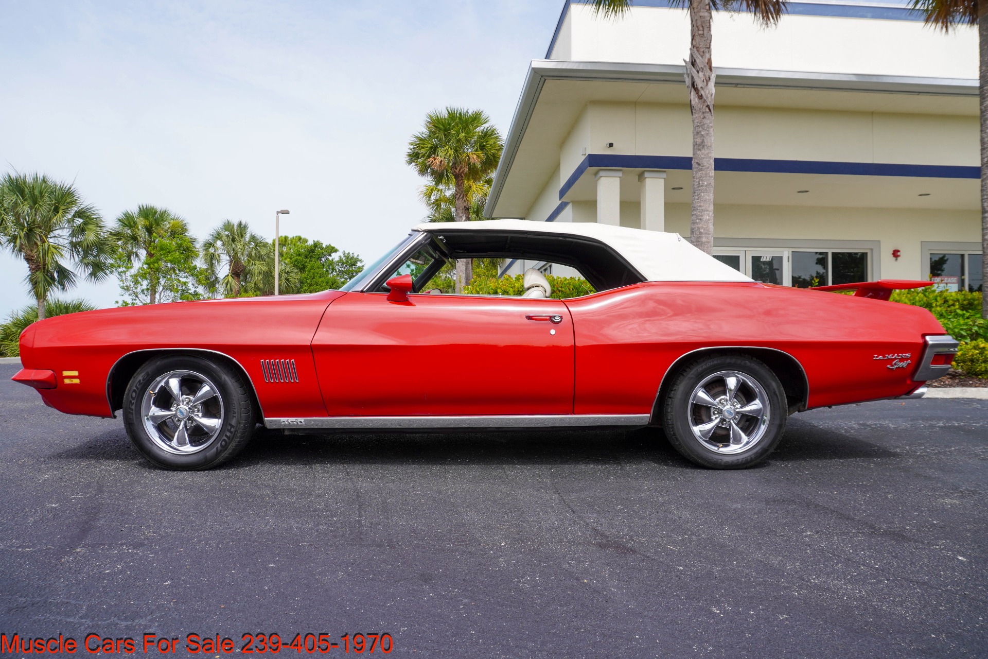 Used 1971 Pontiac Lemans Lehmans Sport Convertible GTO trimed for sale Sold at Muscle Cars for Sale Inc. in Fort Myers FL 33912 5