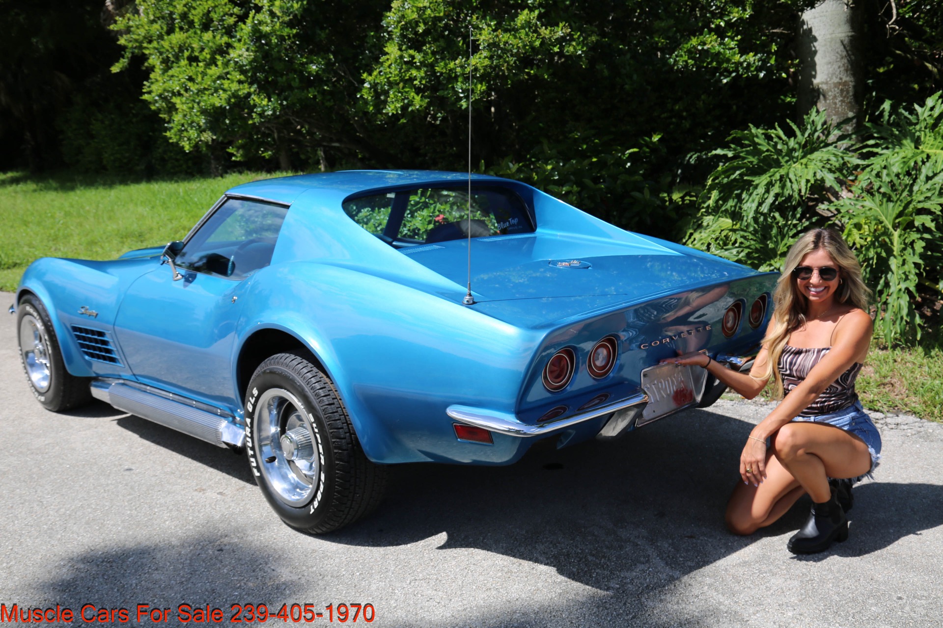 Used 1971 Chevrolet Corvette Stingray V8 Auto for sale Sold at Muscle Cars for Sale Inc. in Fort Myers FL 33912 3