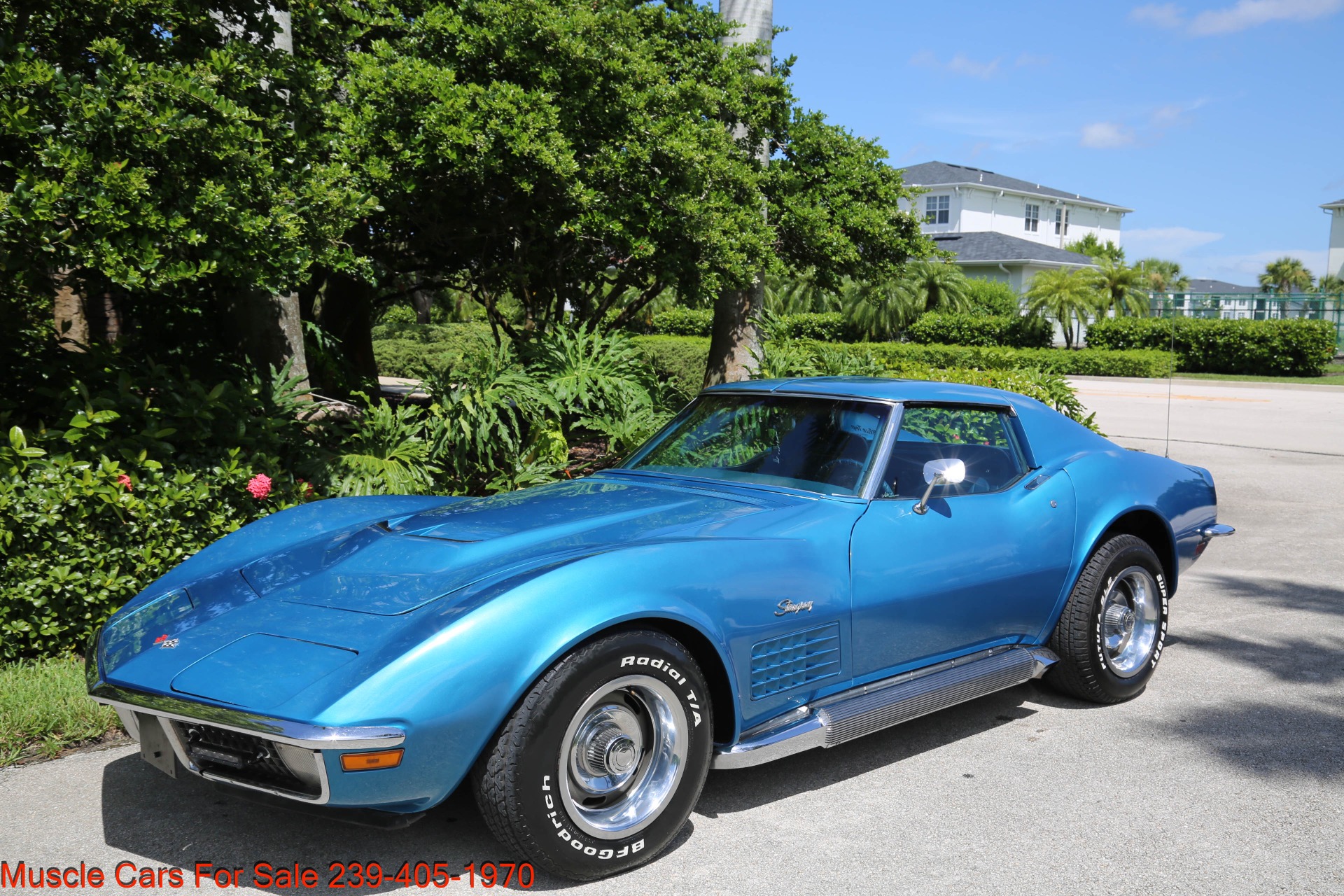 Used 1971 Chevrolet Corvette Stingray V8 Auto for sale Sold at Muscle Cars for Sale Inc. in Fort Myers FL 33912 4