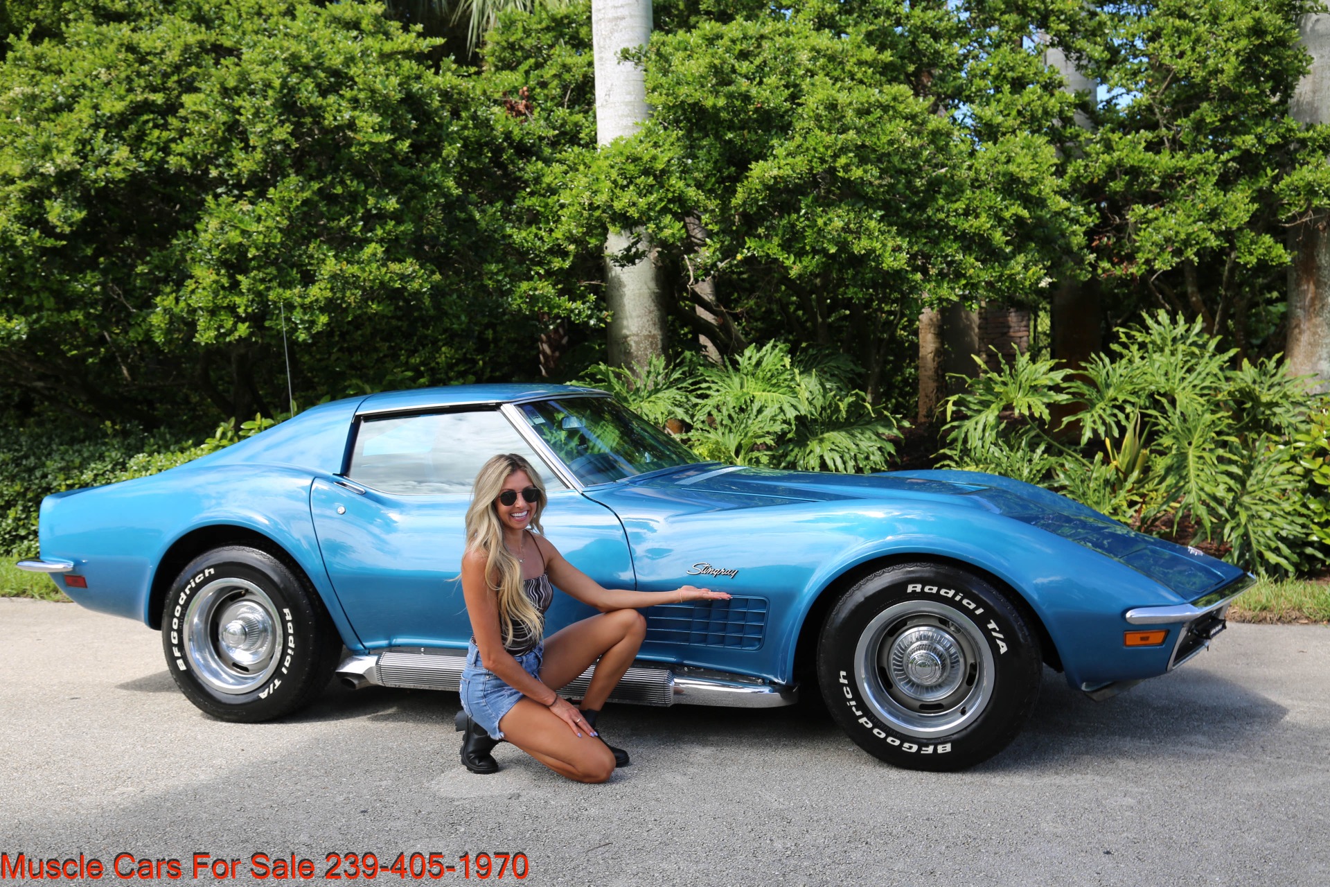 Used 1971 Chevrolet Corvette Stingray V8 Auto for sale Sold at Muscle Cars for Sale Inc. in Fort Myers FL 33912 5