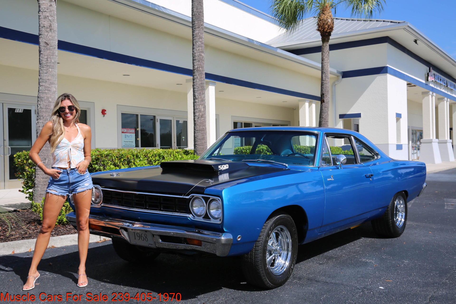 Used 1968 Plymouth Road Runner Road Runner 440 Auto FAST!!!!! for sale Sold at Muscle Cars for Sale Inc. in Fort Myers FL 33912 3