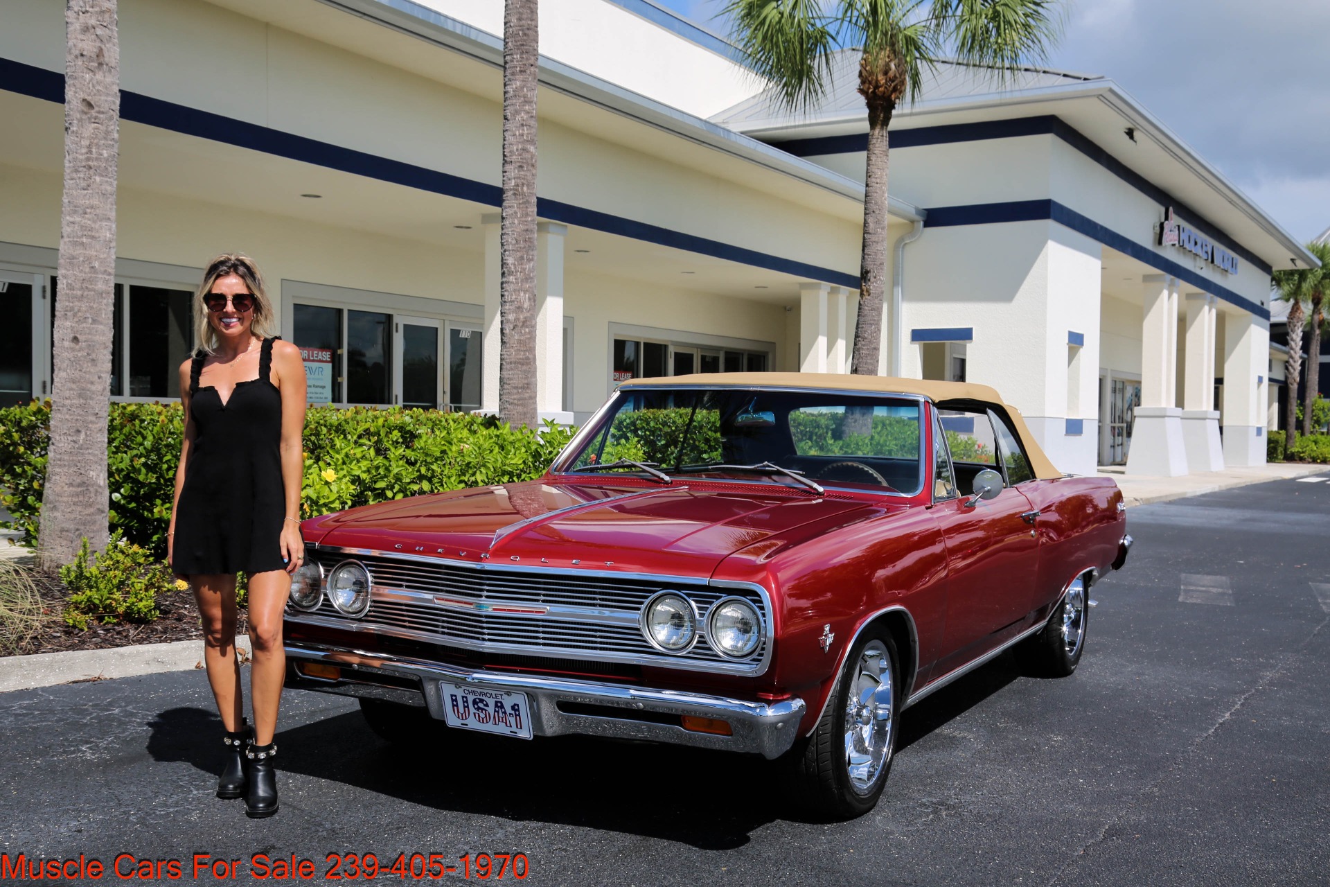 Used 1965 Chevrolet malibu SS Super Sport # Match for sale Sold at Muscle Cars for Sale Inc. in Fort Myers FL 33912 4