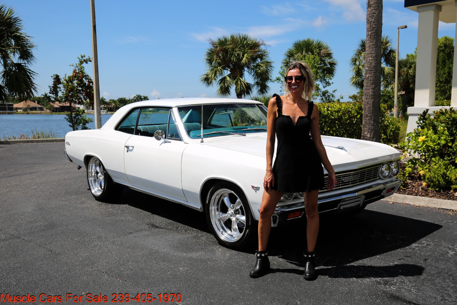 Used 1966 Chevrolet Malibu 350 Manual 5 speed for sale Sold at Muscle Cars for Sale Inc. in Fort Myers FL 33912 2