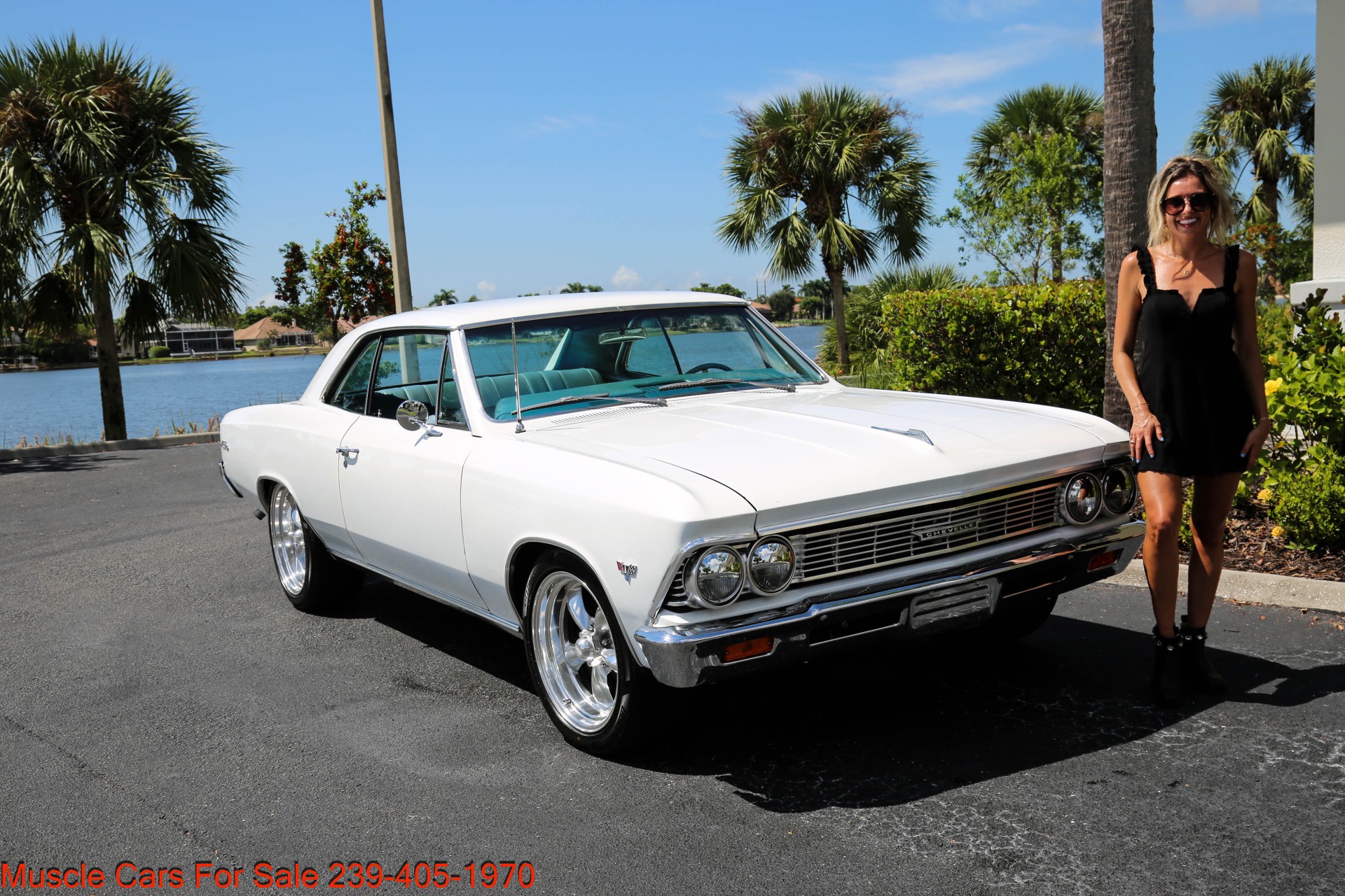 Used 1966 Chevrolet Malibu 350 Manual 5 speed for sale Sold at Muscle Cars for Sale Inc. in Fort Myers FL 33912 8