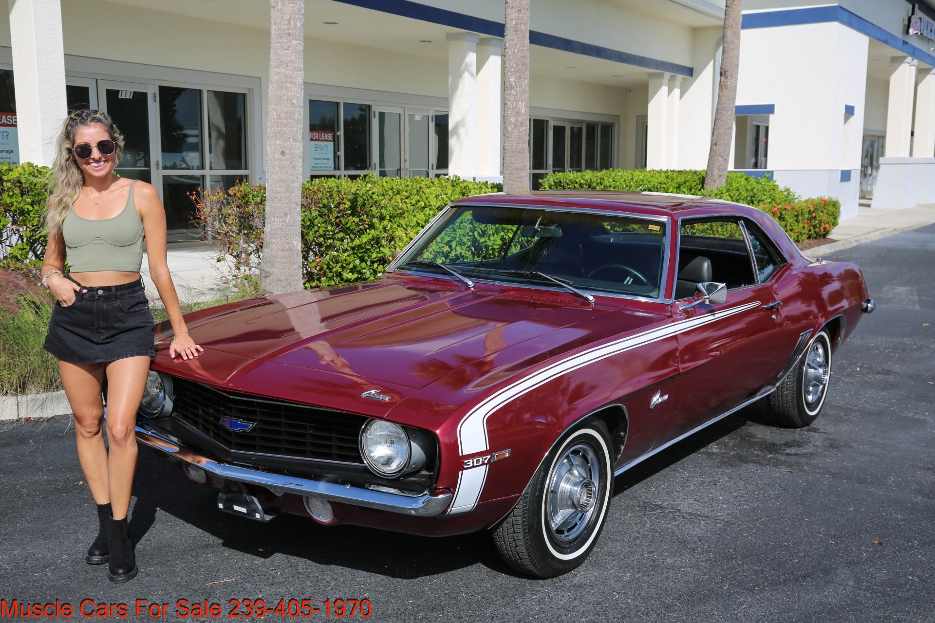Used 1969 Chevrolet Camaro V8 Auto for sale Sold at Muscle Cars for Sale Inc. in Fort Myers FL 33912 2