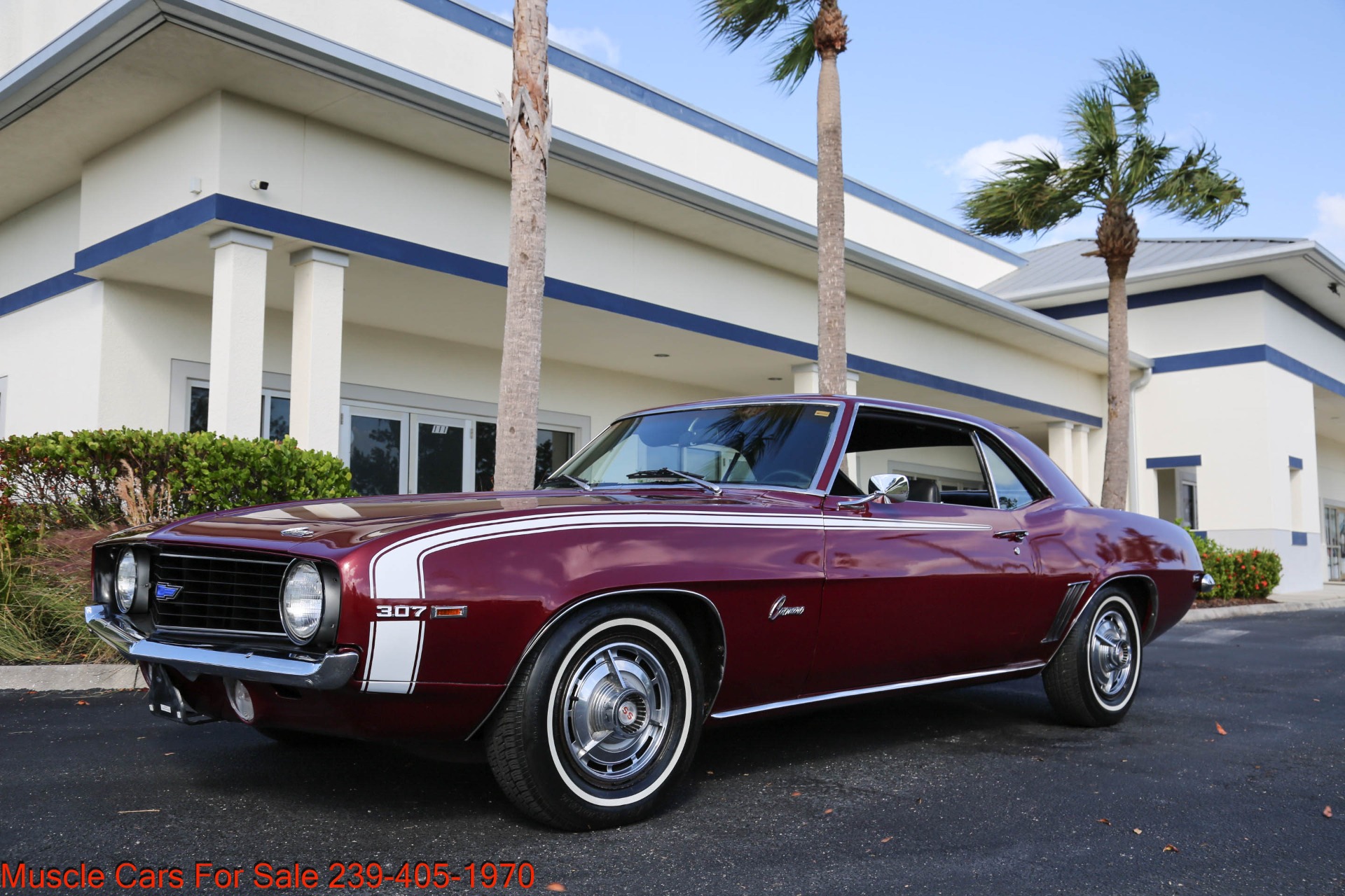 Used 1969 Chevrolet Camaro V8 Auto for sale Sold at Muscle Cars for Sale Inc. in Fort Myers FL 33912 3