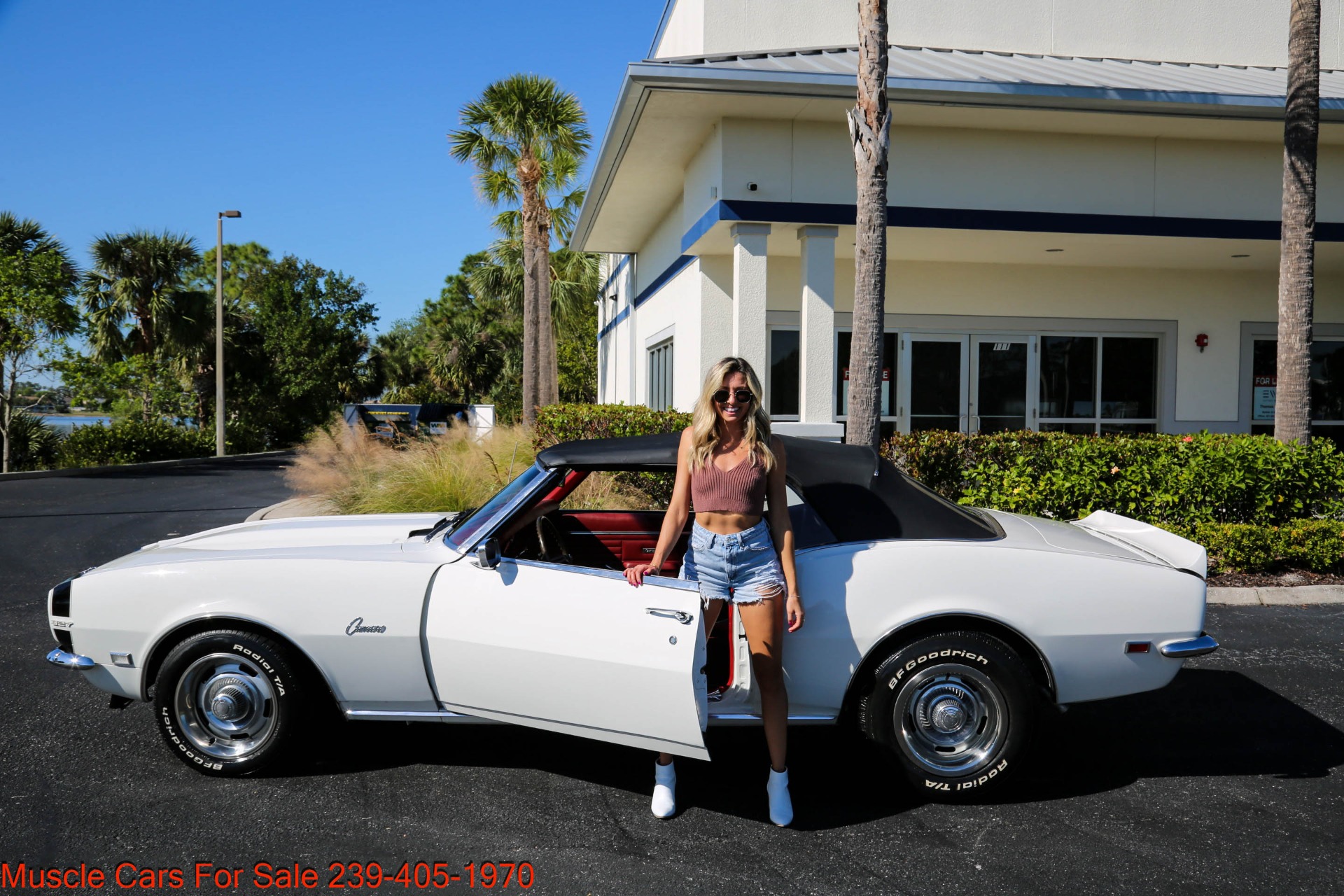 Used 1968 Chevrolet Camaro 327 V8 Automatic for sale Sold at Muscle Cars for Sale Inc. in Fort Myers FL 33912 3