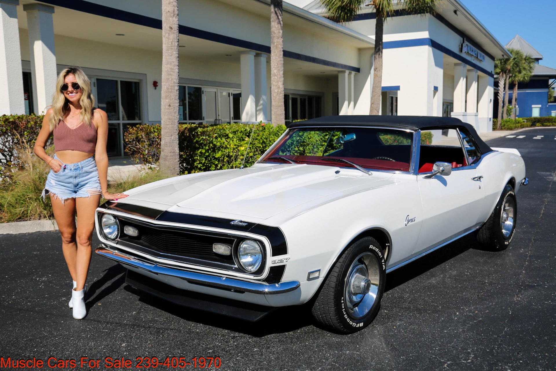 Used 1968 Chevrolet Camaro 327 V8 Automatic for sale Sold at Muscle Cars for Sale Inc. in Fort Myers FL 33912 1