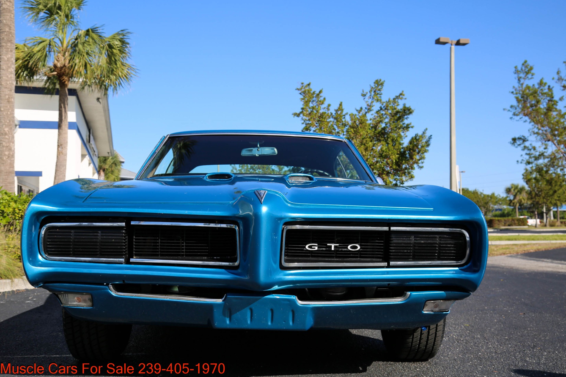 Used 1968 Pontiac GTO 400 His and Her Shifter Automatic for sale Sold at Muscle Cars for Sale Inc. in Fort Myers FL 33912 4