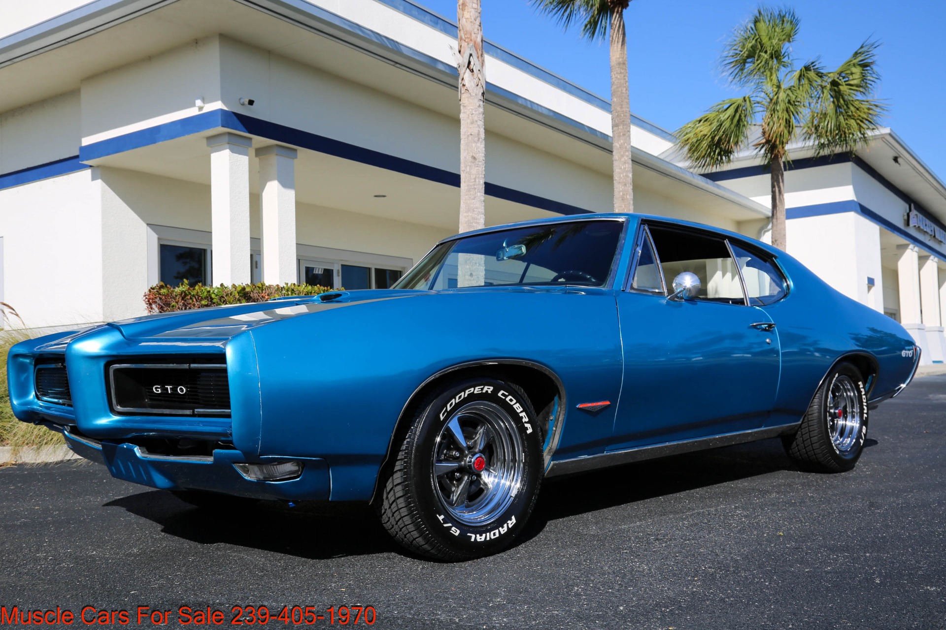 Used 1968 Pontiac GTO 400 His and Her Shifter Automatic for sale Sold at Muscle Cars for Sale Inc. in Fort Myers FL 33912 5