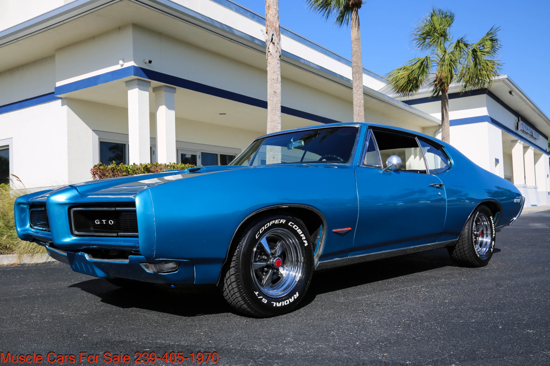 Used 1968 Pontiac GTO 400 His and Her Shifter Automatic for sale Sold at Muscle Cars for Sale Inc. in Fort Myers FL 33912 6