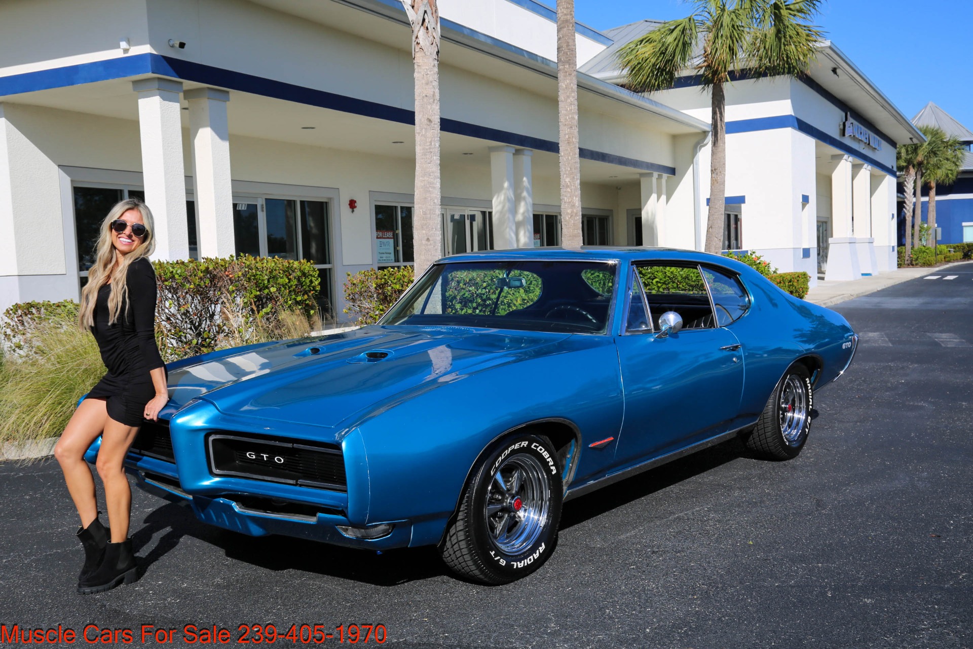 Used 1968 Pontiac GTO 400 His and Her Shifter Automatic for sale Sold at Muscle Cars for Sale Inc. in Fort Myers FL 33912 1