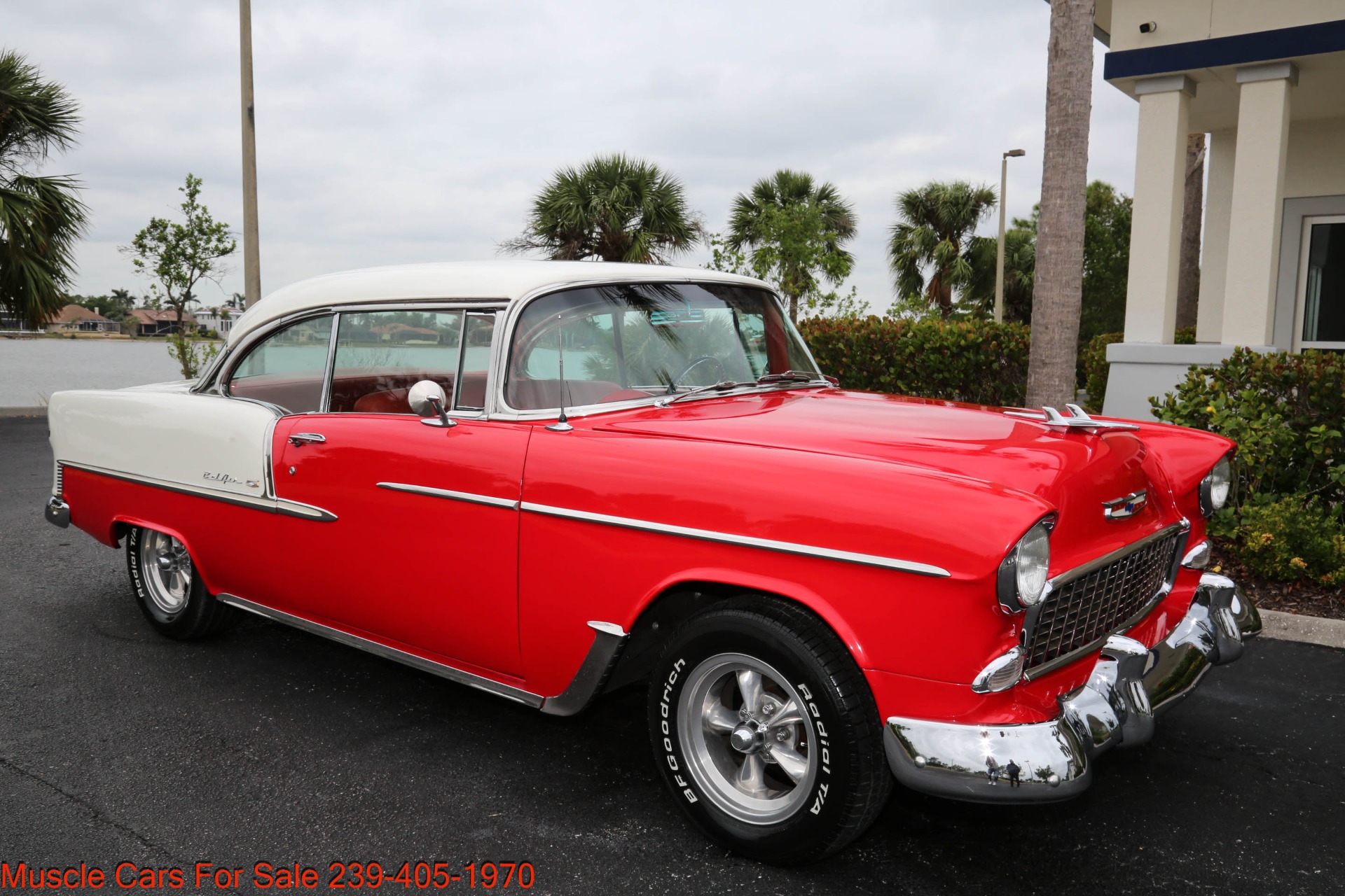 Used 1955 Chevrolet Belair V8 Auto for sale Sold at Muscle Cars for Sale Inc. in Fort Myers FL 33912 3