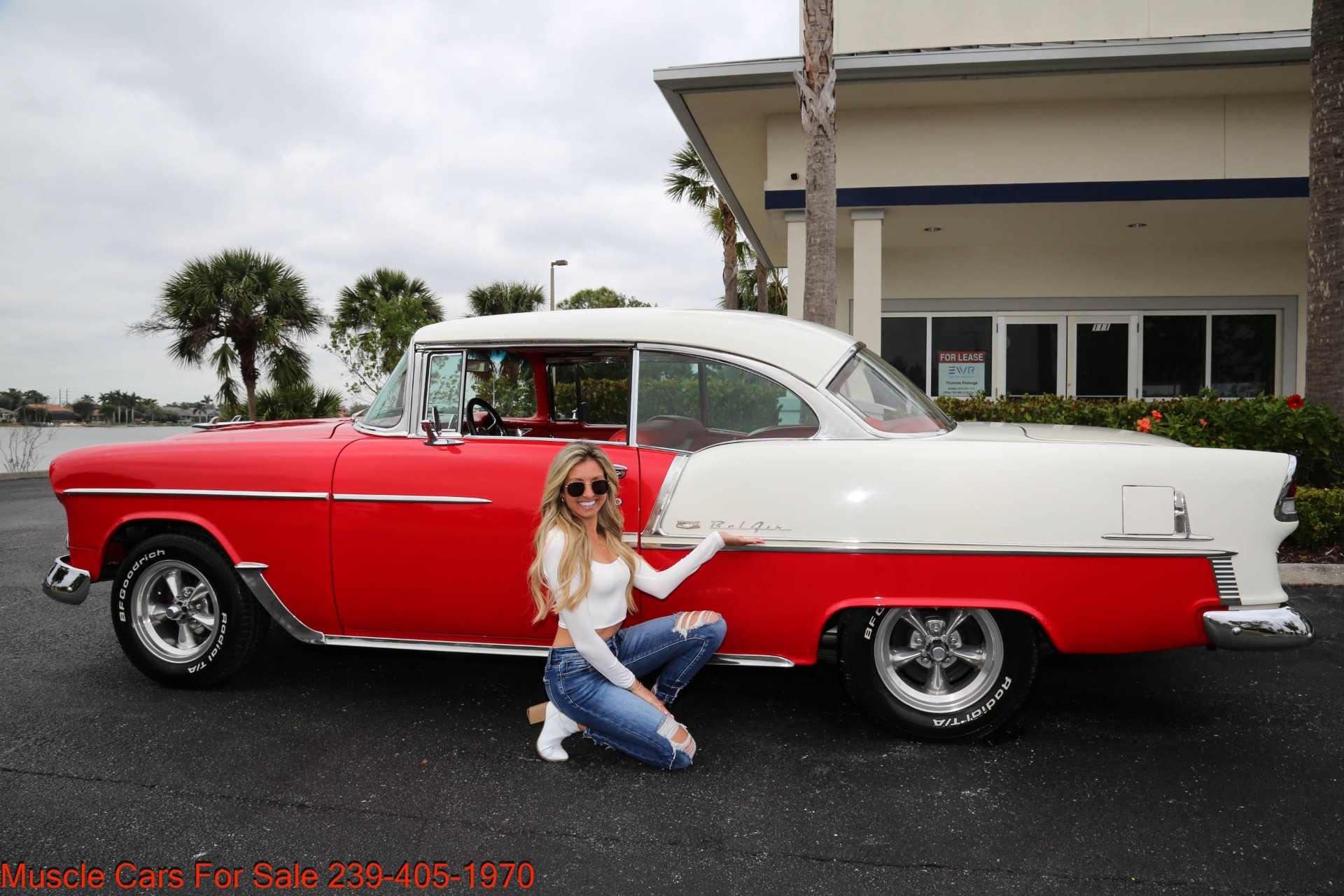 Used 1955 Chevrolet Belair V8 Auto for sale Sold at Muscle Cars for Sale Inc. in Fort Myers FL 33912 4