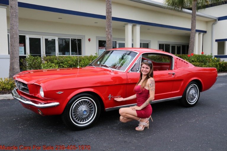 Used 1965 Ford Mustang 2+2 Fastback for sale $42,700 at Muscle Cars for Sale Inc. in Fort Myers FL