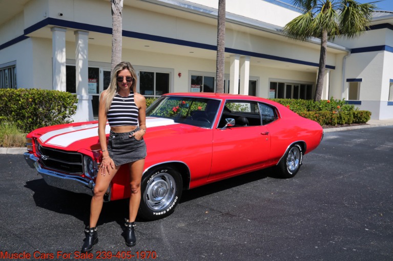 Used 1971 Chevrolet Chevelle V8 Auto for sale $38,500 at Muscle Cars for Sale Inc. in Fort Myers FL