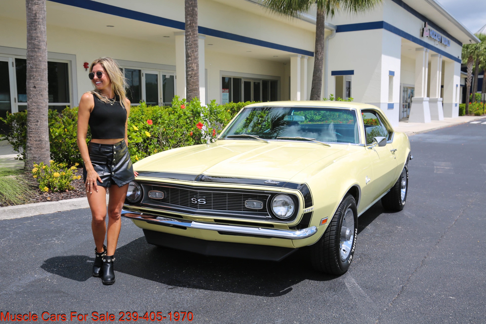 Used 1968 Chevrolet Camaro V8 Auto for sale Sold at Muscle Cars for Sale Inc. in Fort Myers FL 33912 4