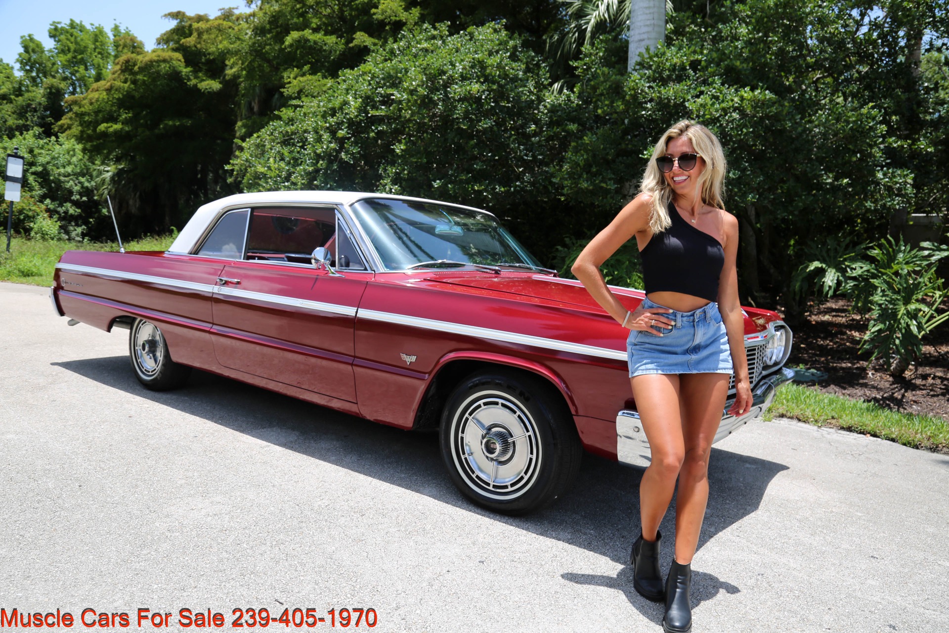 Used 1964 Chevrolet impala Super Sport SS for sale $33,500 at Muscle Cars for Sale Inc. in Fort Myers FL 33912 1