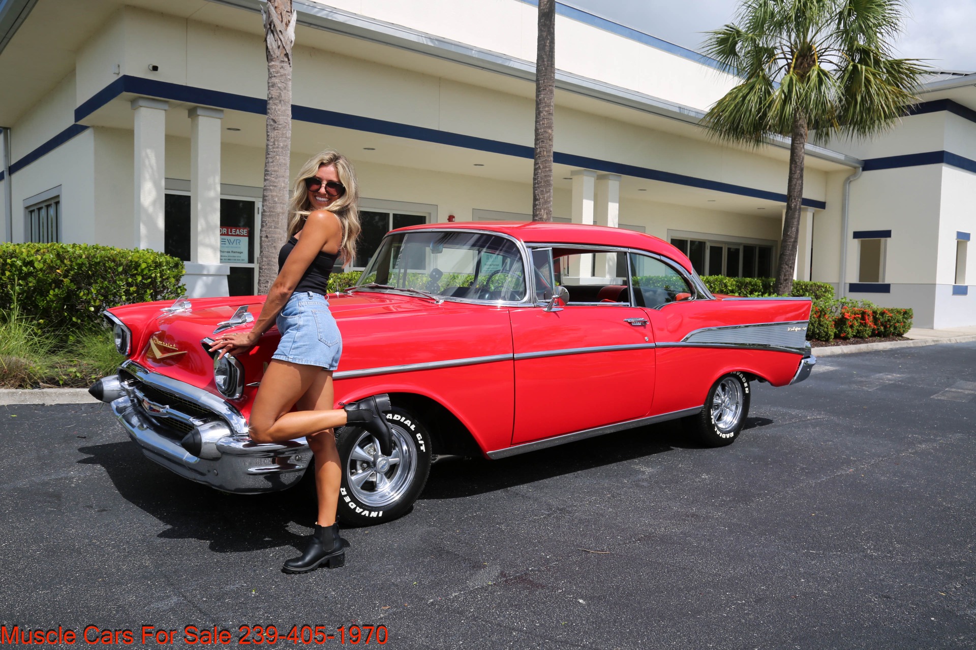 Used 1957 Chevrolet Belair Belair for sale $43,500 at Muscle Cars for Sale Inc. in Fort Myers FL 33912 1