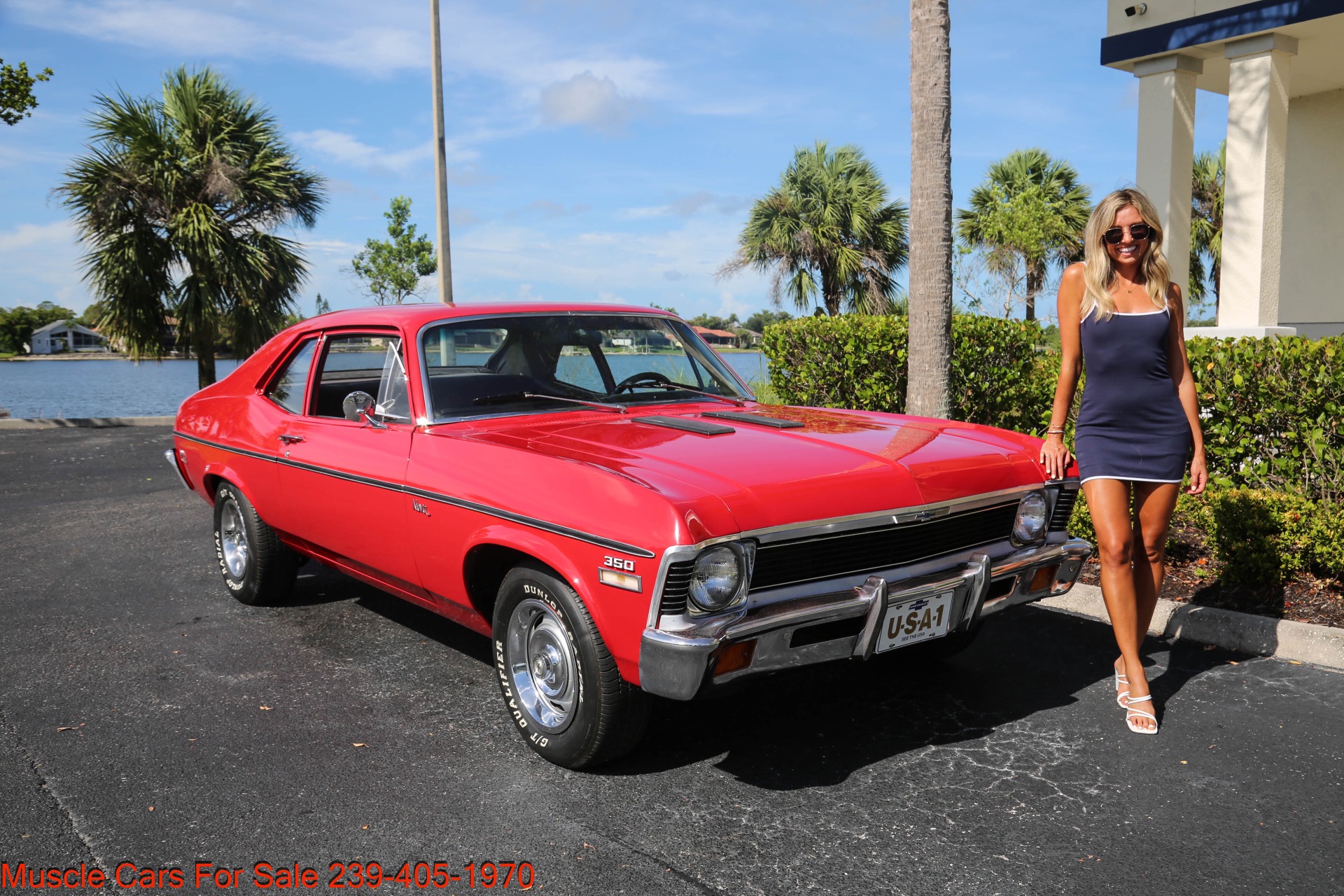 Used 1971 Chevrolet Nova V8 Auto for sale $28,500 at Muscle Cars for Sale Inc. in Fort Myers FL 33912 1