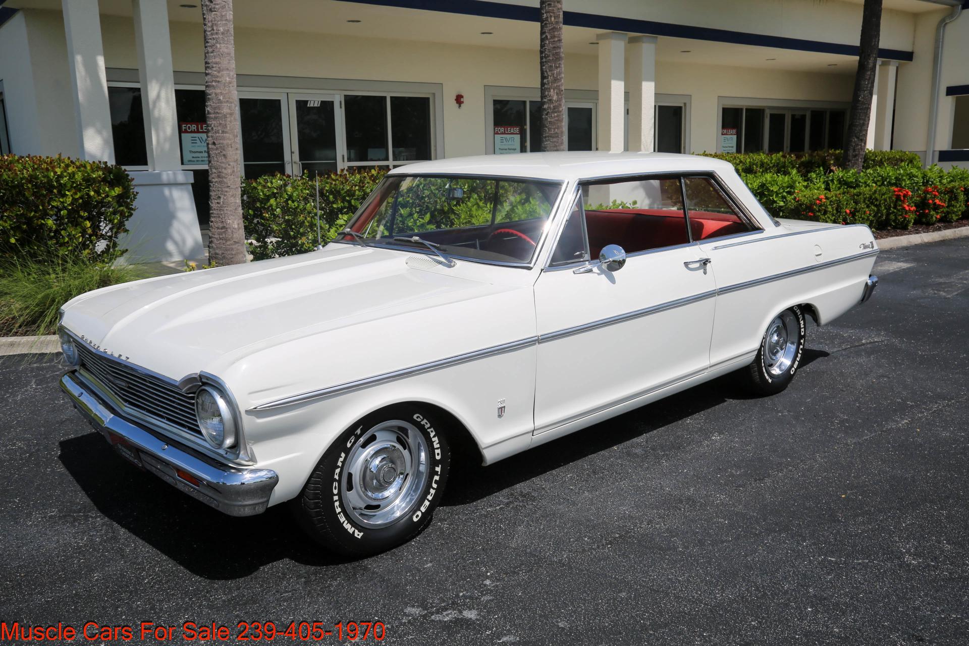 Used 1965 Chevrolet Nova V8 Auto for sale $27,500 at Muscle Cars for Sale Inc. in Fort Myers FL 33912 4