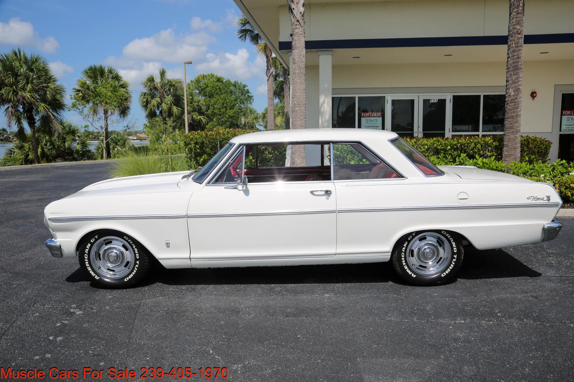 Used 1965 Chevrolet Nova V8 Auto for sale $27,500 at Muscle Cars for Sale Inc. in Fort Myers FL 33912 5