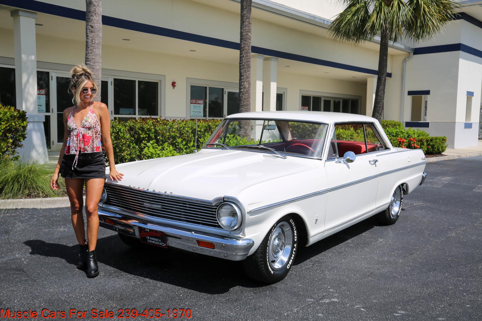 Used 1965 Chevrolet Nova V8 Auto for sale $27,500 at Muscle Cars for Sale Inc. in Fort Myers FL 33912 1