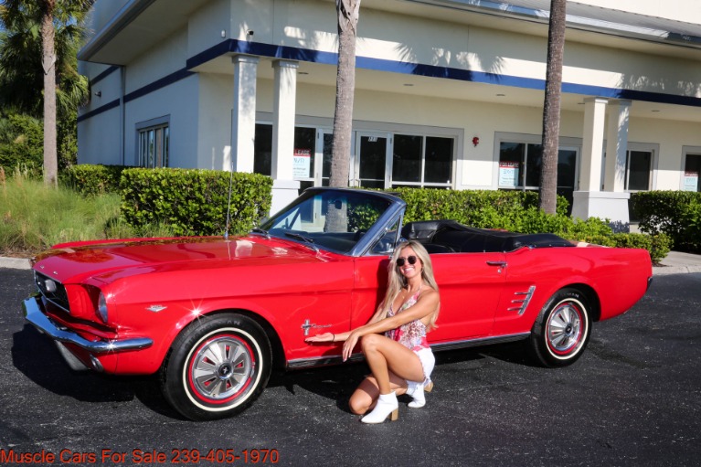 Used 1966 Ford Mustang Convertible for sale $39,000 at Muscle Cars for Sale Inc. in Fort Myers FL