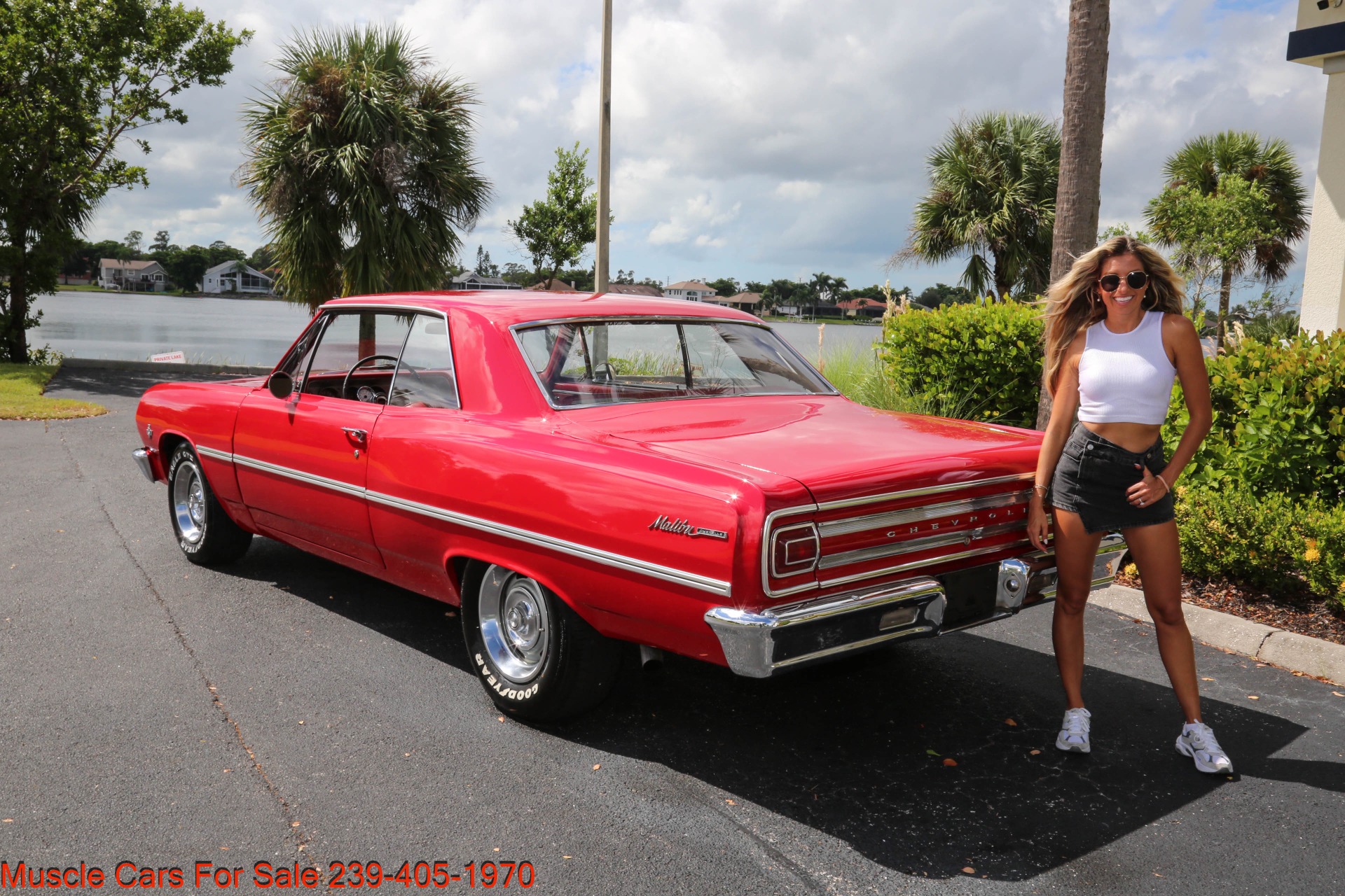 Used 1965 Chevrolet Malibu V8 3 speed Auto for sale $33,500 at Muscle Cars for Sale Inc. in Fort Myers FL 33912 7